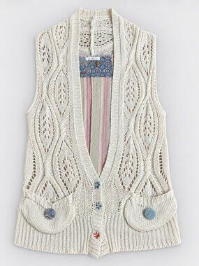 Y2K Vintage Freelance Knitted Women’s Vest